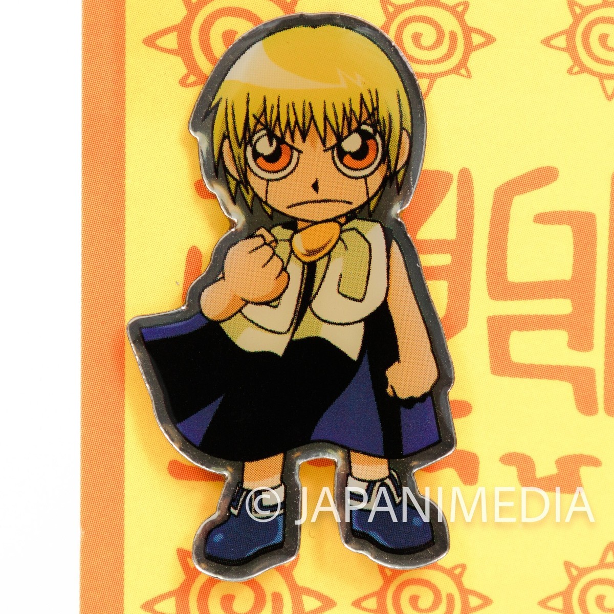 Zatch Bell! Metal Pins Set Brago Wiseman / Golden Gash! Gash Bell