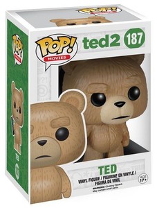 Funko POP Ted 2 with Remote Figure Vinyl Figure #187 Brand New Packaged Unopen