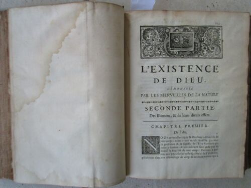 NIEUWENTYT: THE EXISTENCE OF GOD demonstrated, 1725. 29 boards, ex. Lailly. - Picture 13 of 24