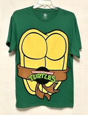 Teenage Mutant Ninja Turtles TMNT Nickelodeon Costume Cosplay Shirt 6 Pack L