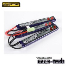 Batteria Lipo TURNIGY NANO TECH 11,1 2000 mAh 15-25C Tamiya per Fucile Softair B