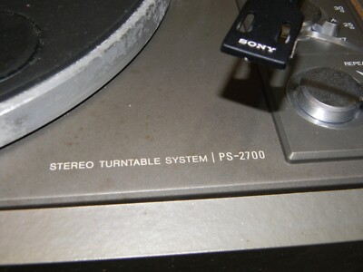 Sony PS-2700 Turntable ALMOST Complete - Orlando | eBay