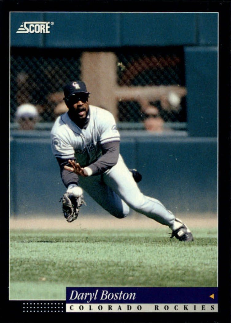 1994 Score #396 Daryl Boston - NM