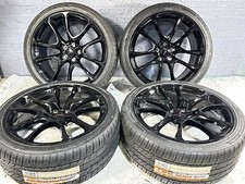 22 Gloss Black Srt Wheels Rim Tires Jeep Grand Cherokee Durango 5x127 Trackhawk