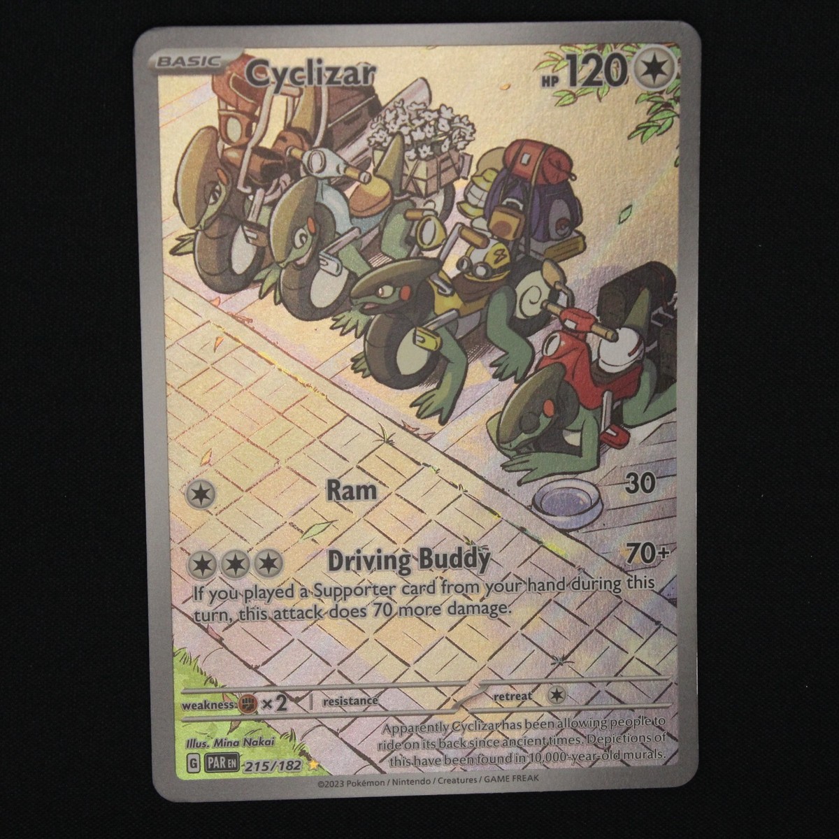 Cyclizar SV04: Paradox Rift Pokemon Near Mint Holofoil Holofoil