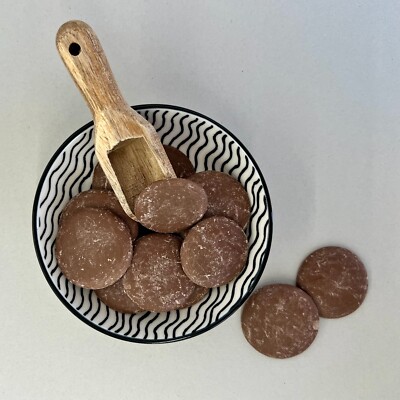 500 g Schokodrops Vollmilch |  Schokolade mit Süßungsmittel Stevia, Erythrit