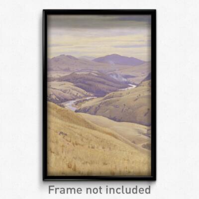 Elioth Gruner - Weetangera, Canberra Print 11x17 Art Poster