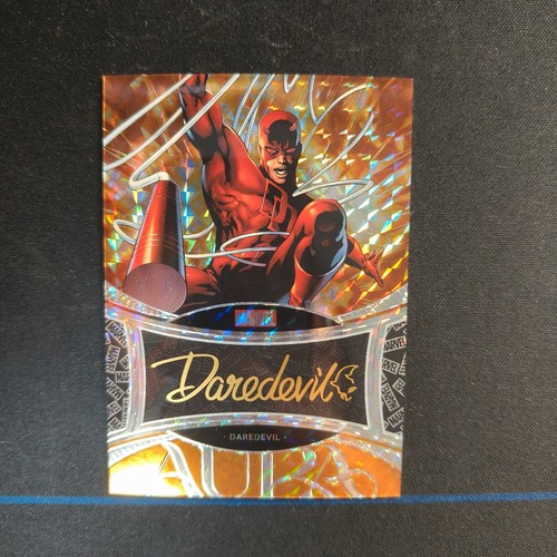 2025 Kakawow Aura Marvel DAREDEVIL Script Art Auto Orange /75 G1
