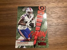2021 Panini Contenders Football Chain Movers Red - Stefon Diggs - Buffalo Bills