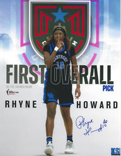 RHYNE HOWARD Signed 8.5 x 11 Photo WNBA Basketball ATLANTA DREAM Free Shipping
