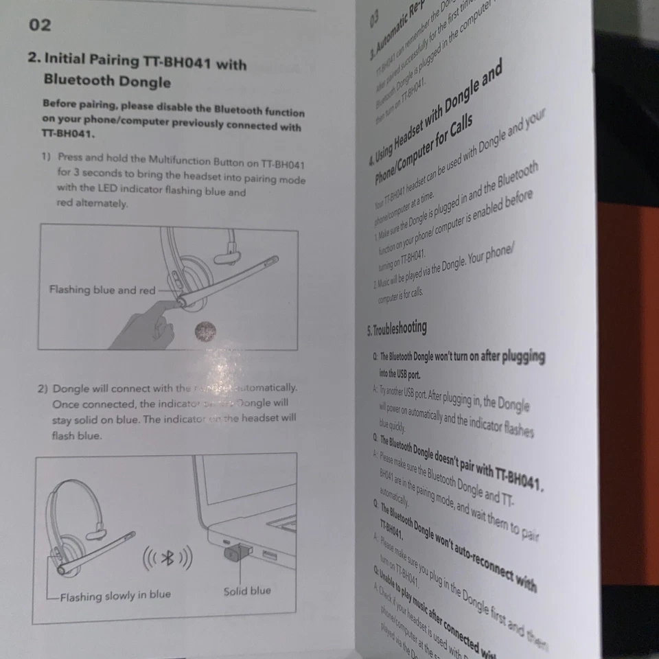 Auriculares Bluetooth Taotronics Trucker Foto 4 de 4