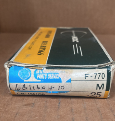 Clevite Con Rod Bearings - 6B1160 010 / CB-1051GP .25 - Fits TY