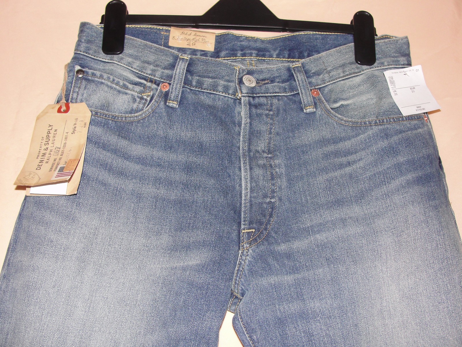 GREAT GIFT!!! DENIM & SUPPLY RALPH LAUREN JEANS - SIZE 29 RRP £110 image 2