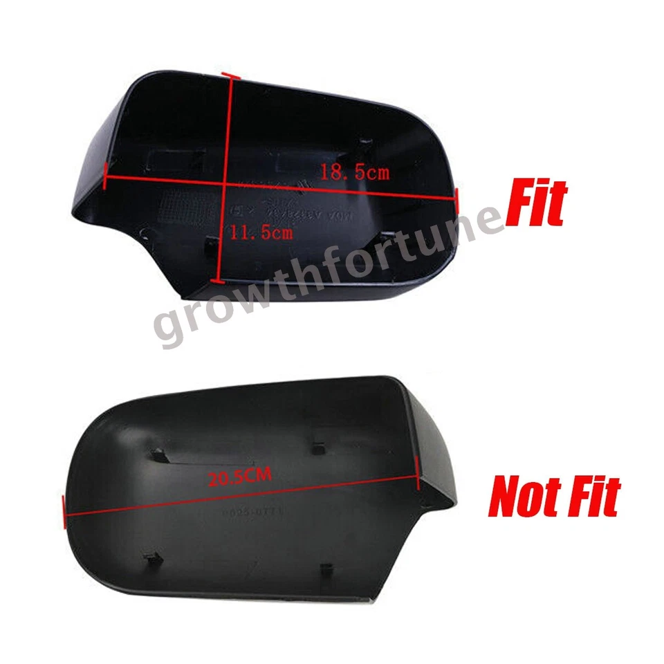 Cubierta de tapa del espejo retrovisor izquierdo del lado del conductor para BMW 1998-2005 E46 323i 325i 330i Foto 2 de 4
