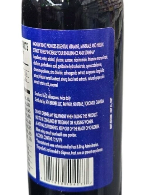 Тоник Magnum - упаковка 3 шт., 6 жидких унций ea - Изображение 4 из 4