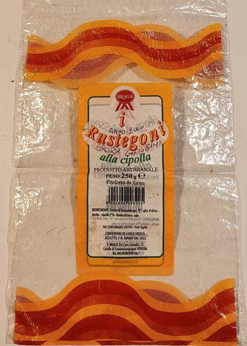 BUSTA VINTAGE GRISSINI RUSTEGONI BRAGA SOMMACAMPAGNA VERONA Anno 2000 - Bild 3 von 5
