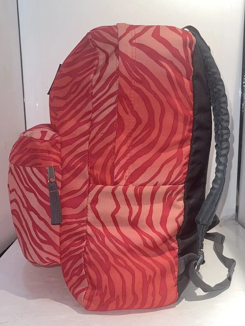 2000 pink jansport backpack magazine ad NWT JANSPORT SUPERBREAK BACKPACK PINK COLOR BLOCK~RARE COLOR~FREE US  SHIPPING