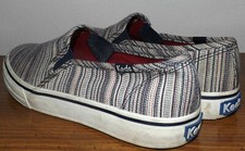 KEDS COLORFUL MULTI COLOR STRIPED SLIP ON WOMEN COMFY KEDS SIZE 6M EURO 36 SHOES