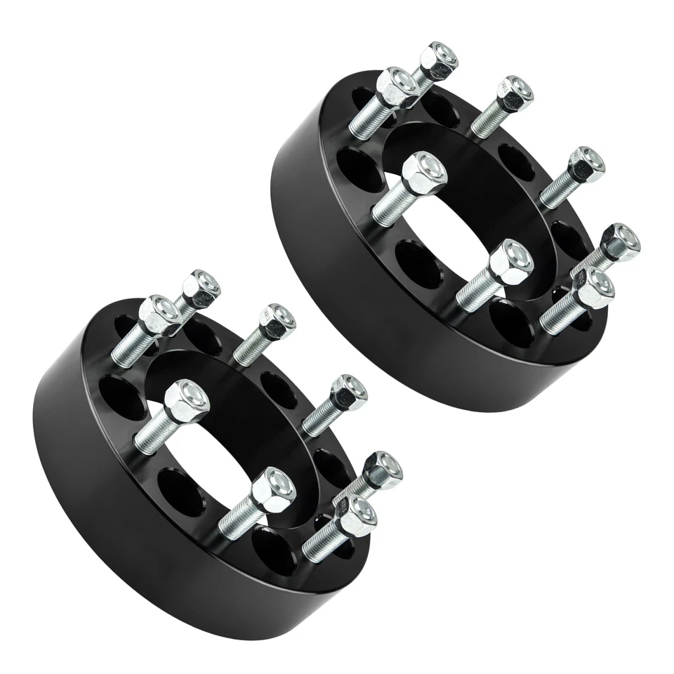 2x 2" 8x6.5" M14x1.5 130 mm espaciadores de rueda para Chevrolet Express 2500 GMC Savana Foto 2 de 4