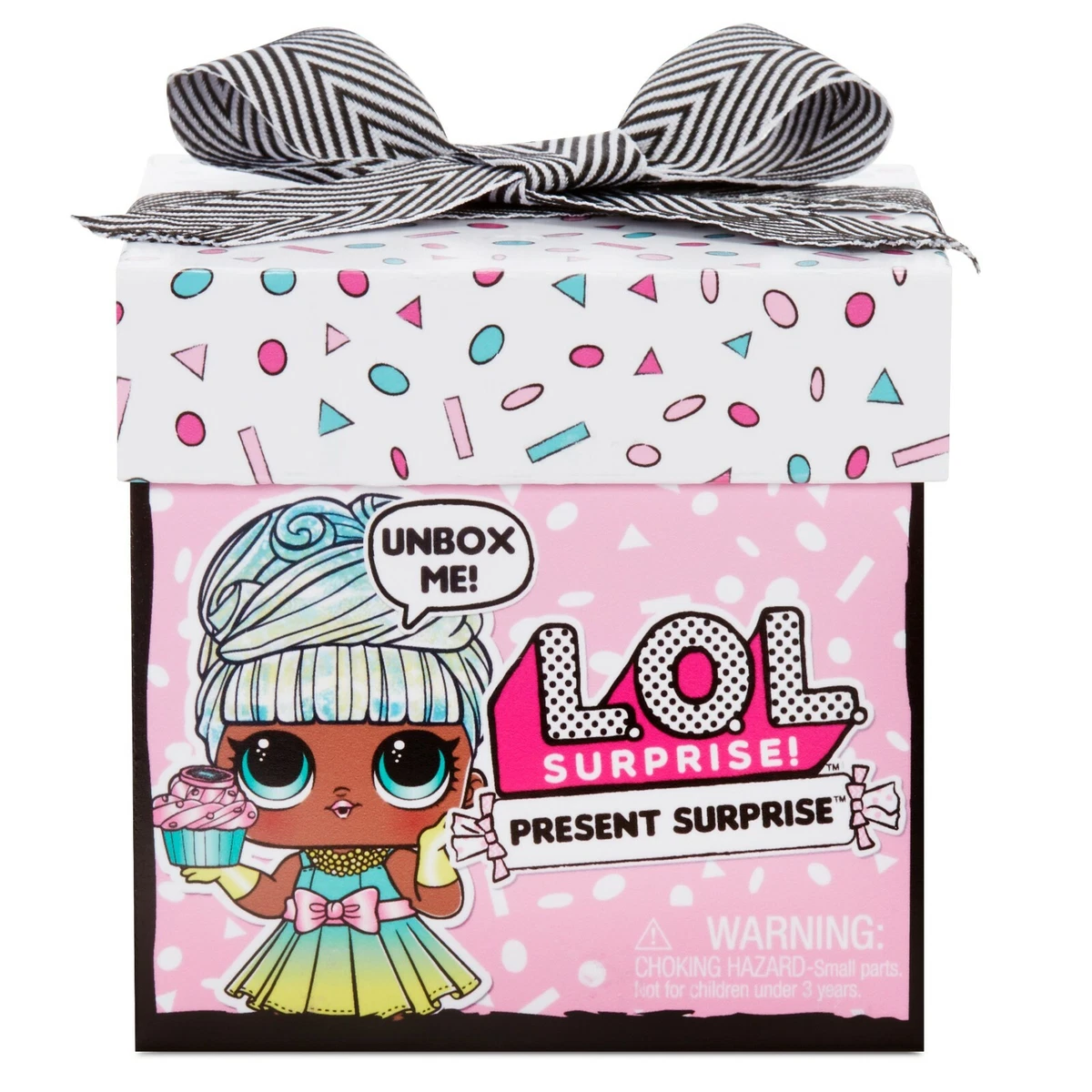 L.O.L. Surprise Present Surprise Doll with 8 Surprises