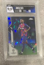 Ansu Fati 2019-20 Topps Chrome UEFA UCL Sapphire Edition #45 HGA9