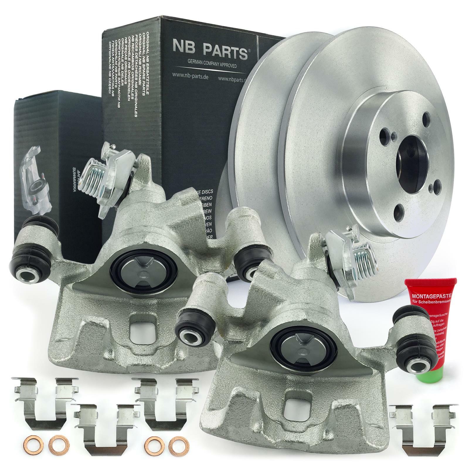 Calibrador Pinza de Freno 35mm Discos 266mm Trasero para Toyota Corolla E11