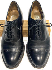 Johnston  Murphy Men's 10-1/2 3-E  24- 8569 Lace Up Cap Toe Shoes - EUC 