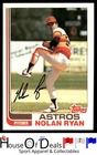 1982 Topps #90 Nolan Ryan Houston Astros Card