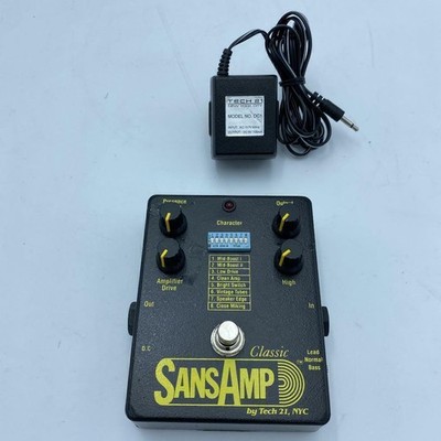 Tech 21 SansAmp Classic SA1 Röhrenverstärker-Emulator Gitarren-Effektpedal