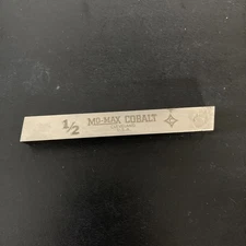 Cleveland MO-MAX Cobalt Lathe Tool Bit Blank    1/2" x 1/2" x 4" USA 🇺🇸