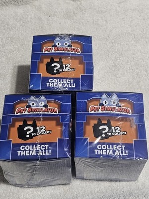 Pet Simulator Series 2 Treasure Plush Collection Lot Of 3 Sealed Blind Boxes