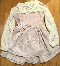 LIZLISA Ribbon Setup Rose Lace Flocky Embroidery