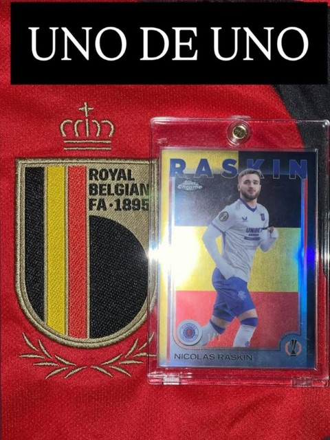 Topps Chrome Nicolas Raskin 1/1 Club And Country Offers On