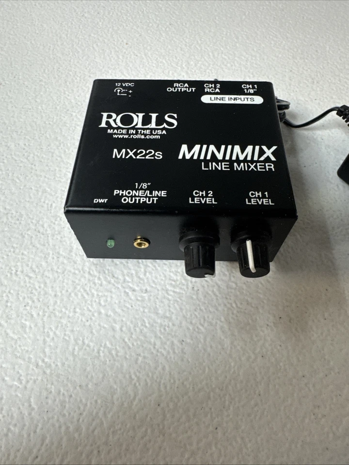 Mezclador de 2 canales Rolls MX22s Mini Mix Foto 2 de 4