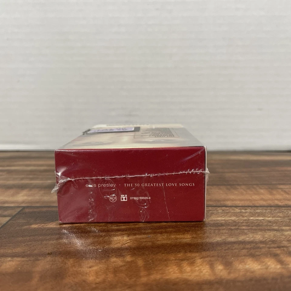 Elvis - The 50 Greatest Love Songs BMG 2002 2x Cassette Box Set Sealed Rare - Image 3 of 4