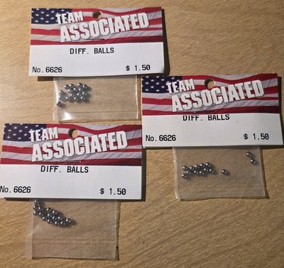 Team Associated 6626 Diff Balls 3 Packages
