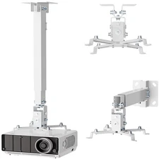 3-in-1 Universal Projector Mount for Ceiling/Wall with Extension Pole
