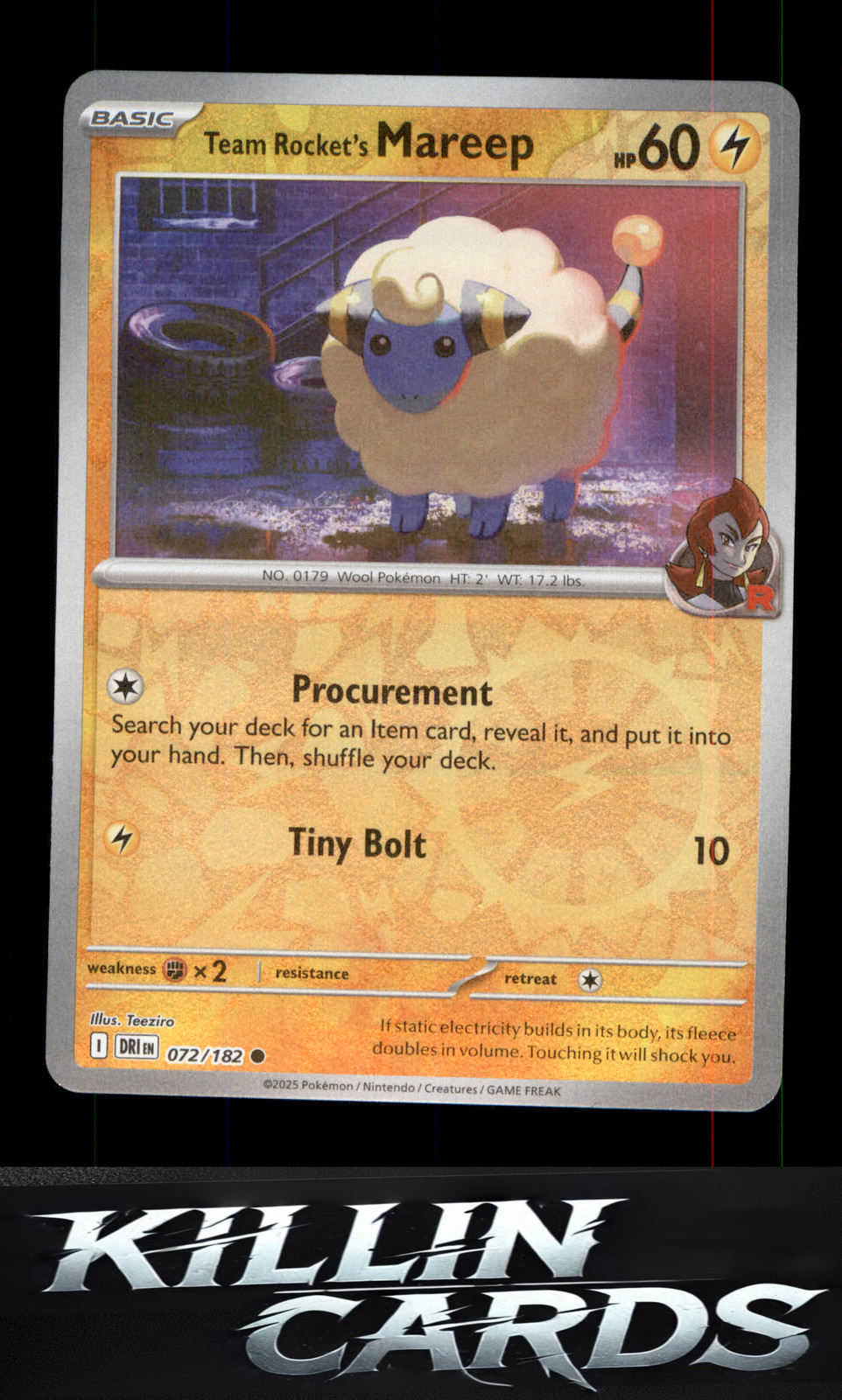 Team Rocket's Mareep