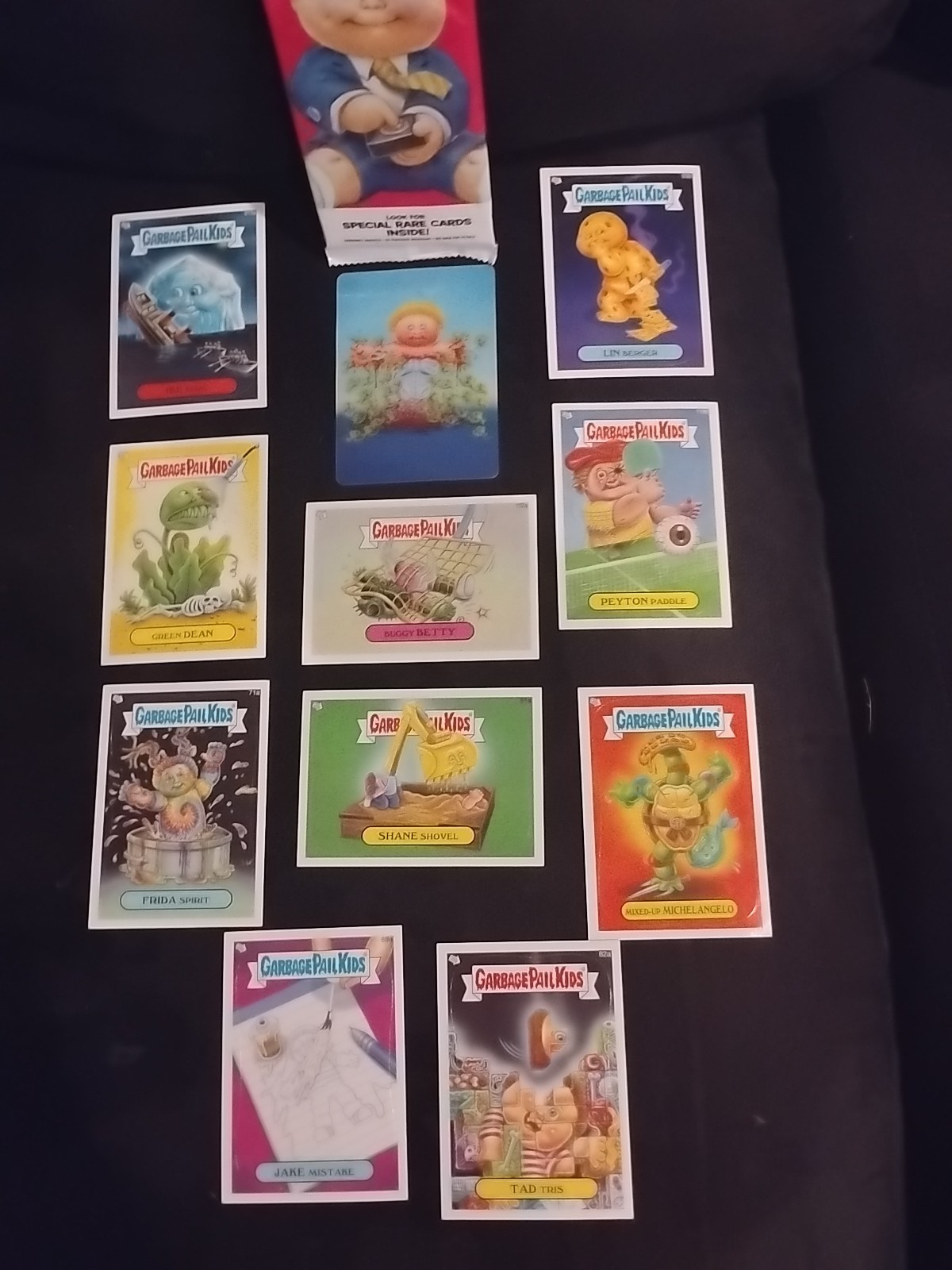 Vintage Garbage Pail Kids Collectible Sticker Cards Series  