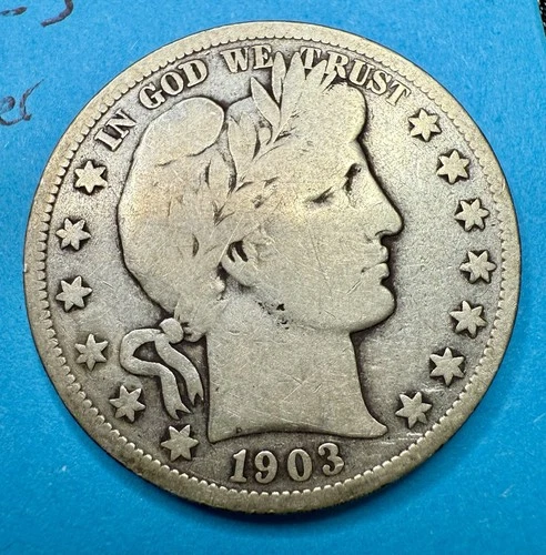 1903-S Barber Half • Lower Mintage Silver