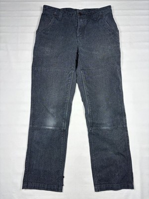 Patagonia Iron Forge Hemp Double Knee Pants Jeans Womens 8 As Is 55365 32X30