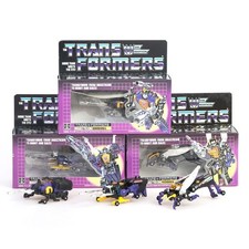 1pcs Transform G1 Insecticons set reissue BOMBSHELL KICKBACK SHRAPNEL MISB
