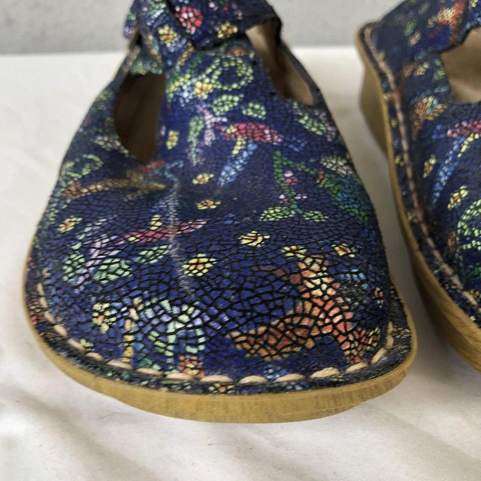 Zapatos Alegria Mujer Talla 38 Cuero UE Mary Jane Zueco Antideslizante ALG-158 Foto 2 de 4