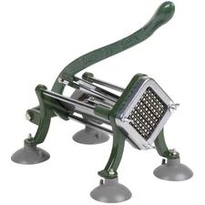 Commercial Potato Chopper 3/8" French Fry Cutter Blade Slicer with Suction Feet