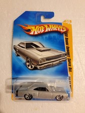 Hot Wheels - 69 Dodge Coronet Super Bee - Silver - New Models