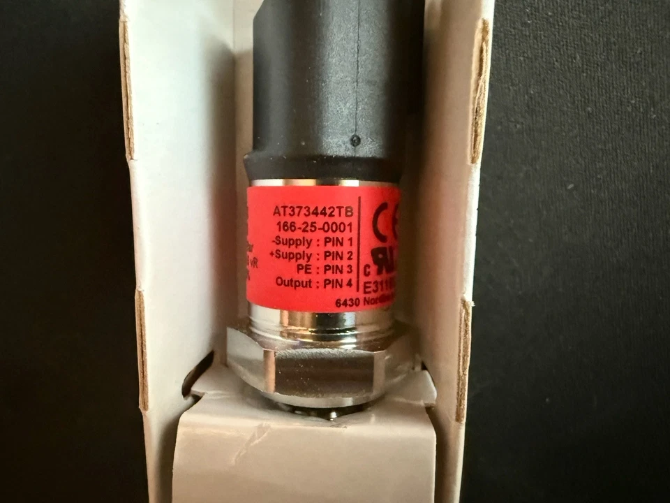 Danfoss 063G1290 Pressure Transducer, MBS, 1250, 0-3625 psig, 7/16‑20 UNF NEW - Image 4 of 4