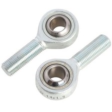 Fluro Heavy Duty Maintenance Free Metric Male Rod End - 12mm Bore, Left Hand