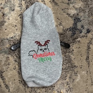 NWOT Cat Christmas Sweatshirt From Petco For Kitten
