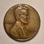 ERROR LOOK Nicer Low Mintage 1938 D Lincoln Wheat Cent, smaller and weighs less