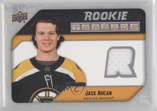 2021-22 Upper Deck Series 2 Rookie Threads Retro Jack Ahcan #RT-JA 8jr